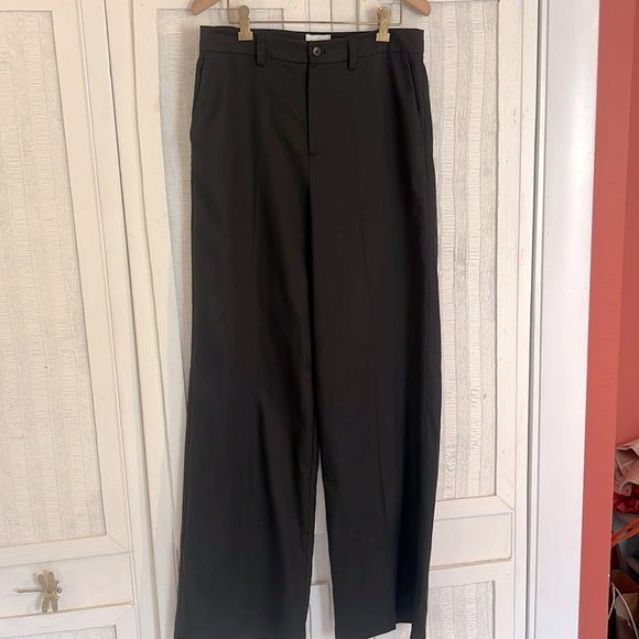 Kule cotton blend Pant Black NWOT wide Leg size 6 - Picture 1 of 7